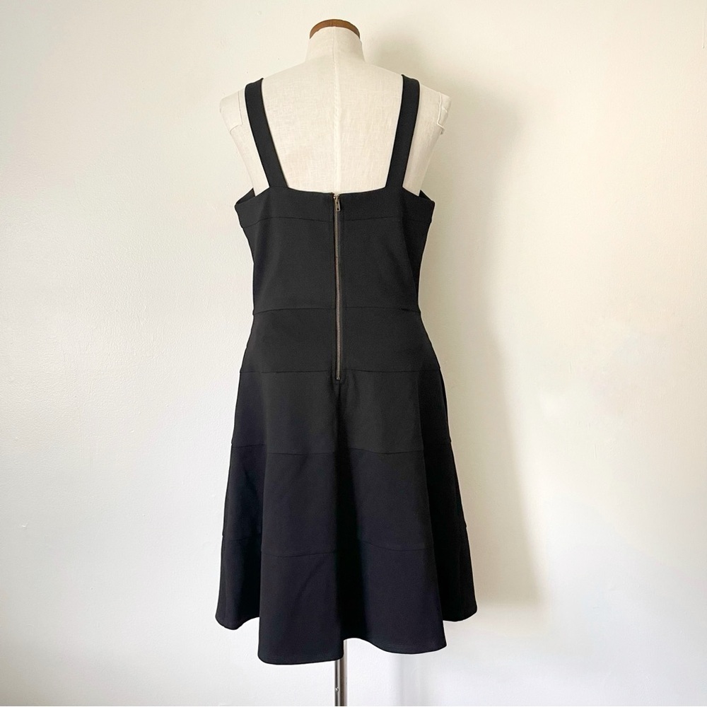 Anthropologie Sunday In Brooklyn Black Midi dress New size XL - Picture 3 of 6